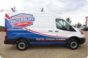 Waterbury Heating and Cooling van